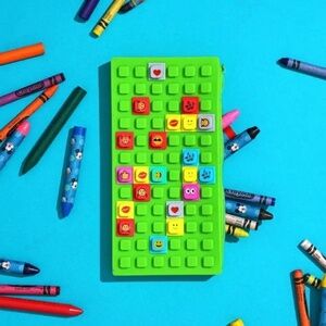 NEW WAFF KASE XL Pencil Case - Green